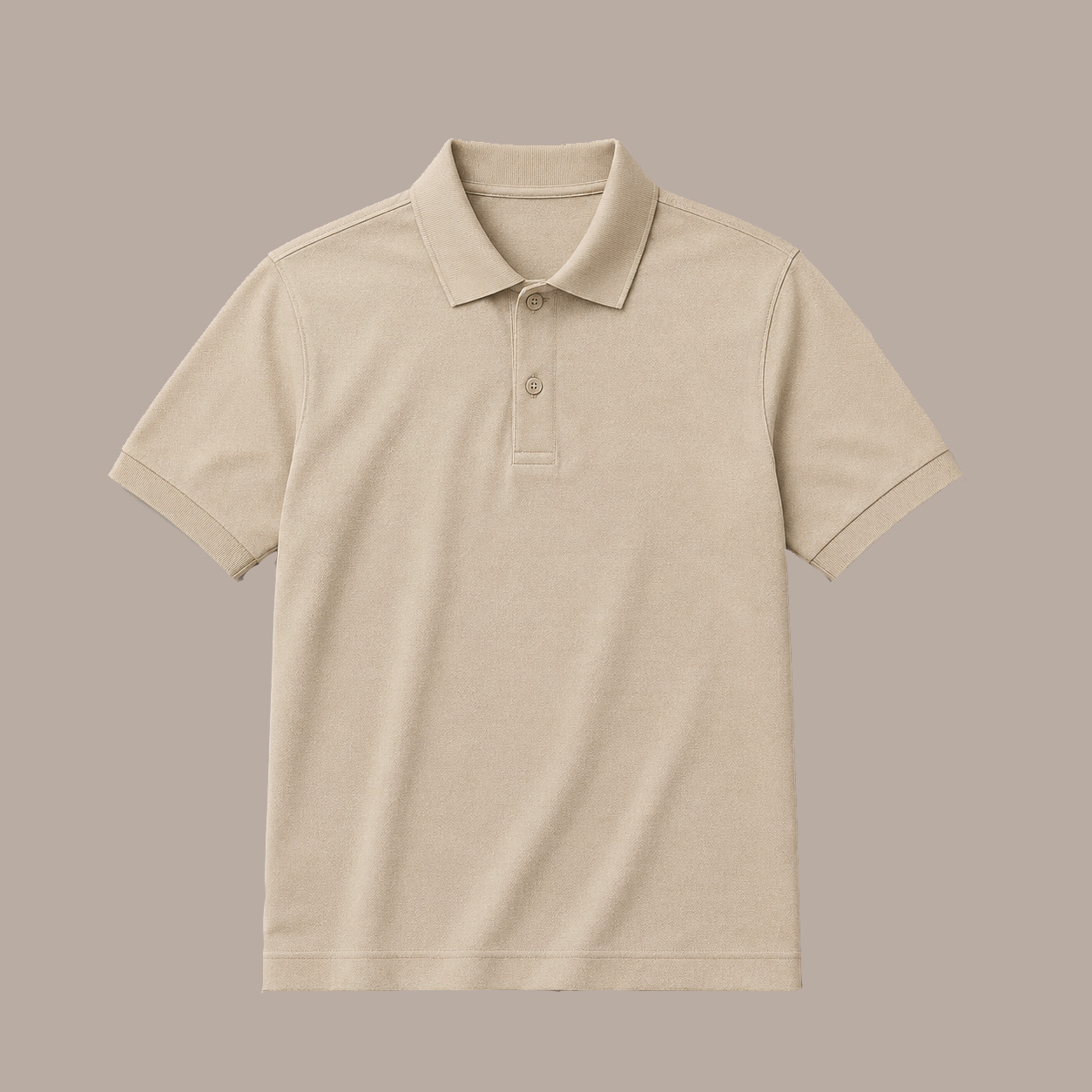 Noir Mercerised Polo