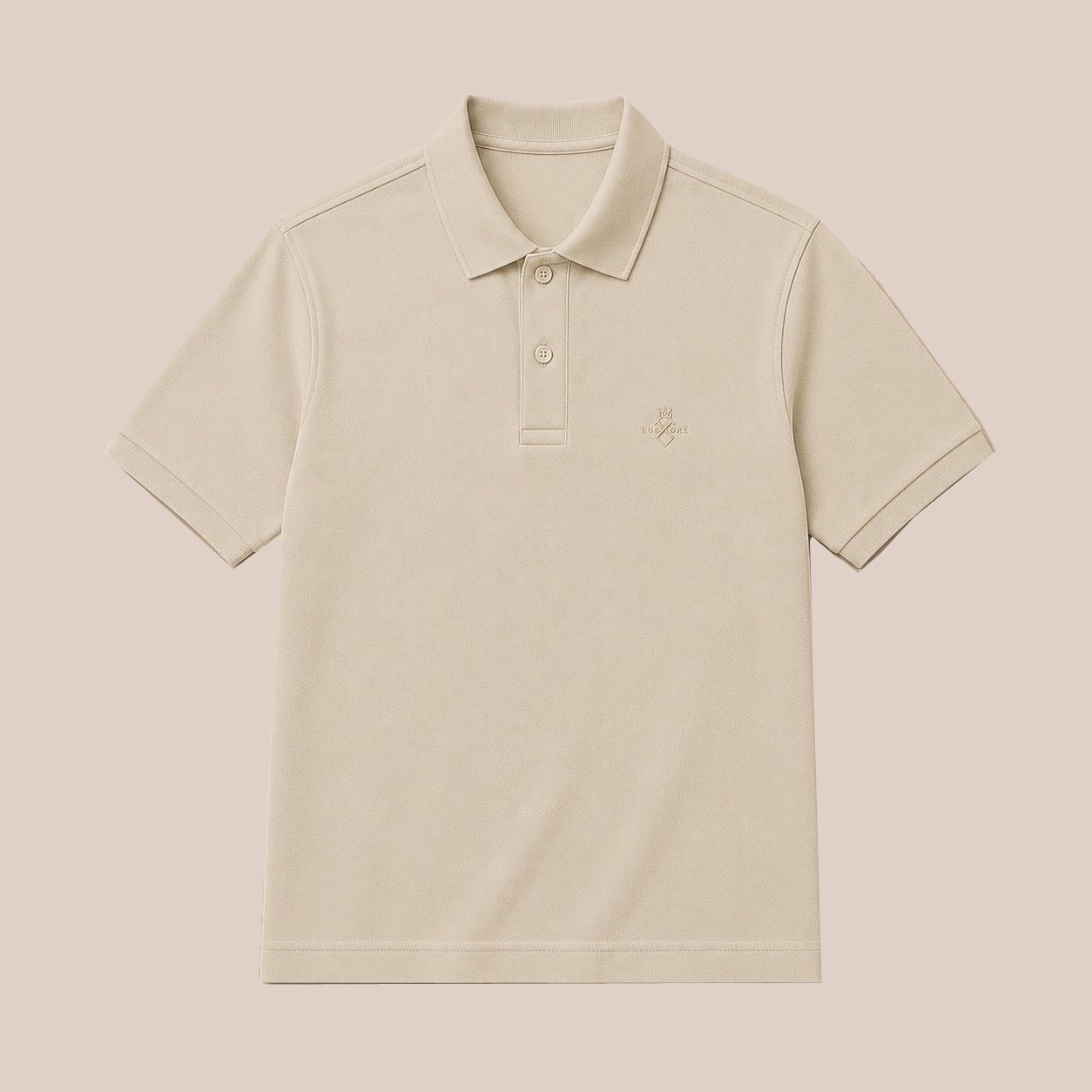 Noir Mercerised Polo