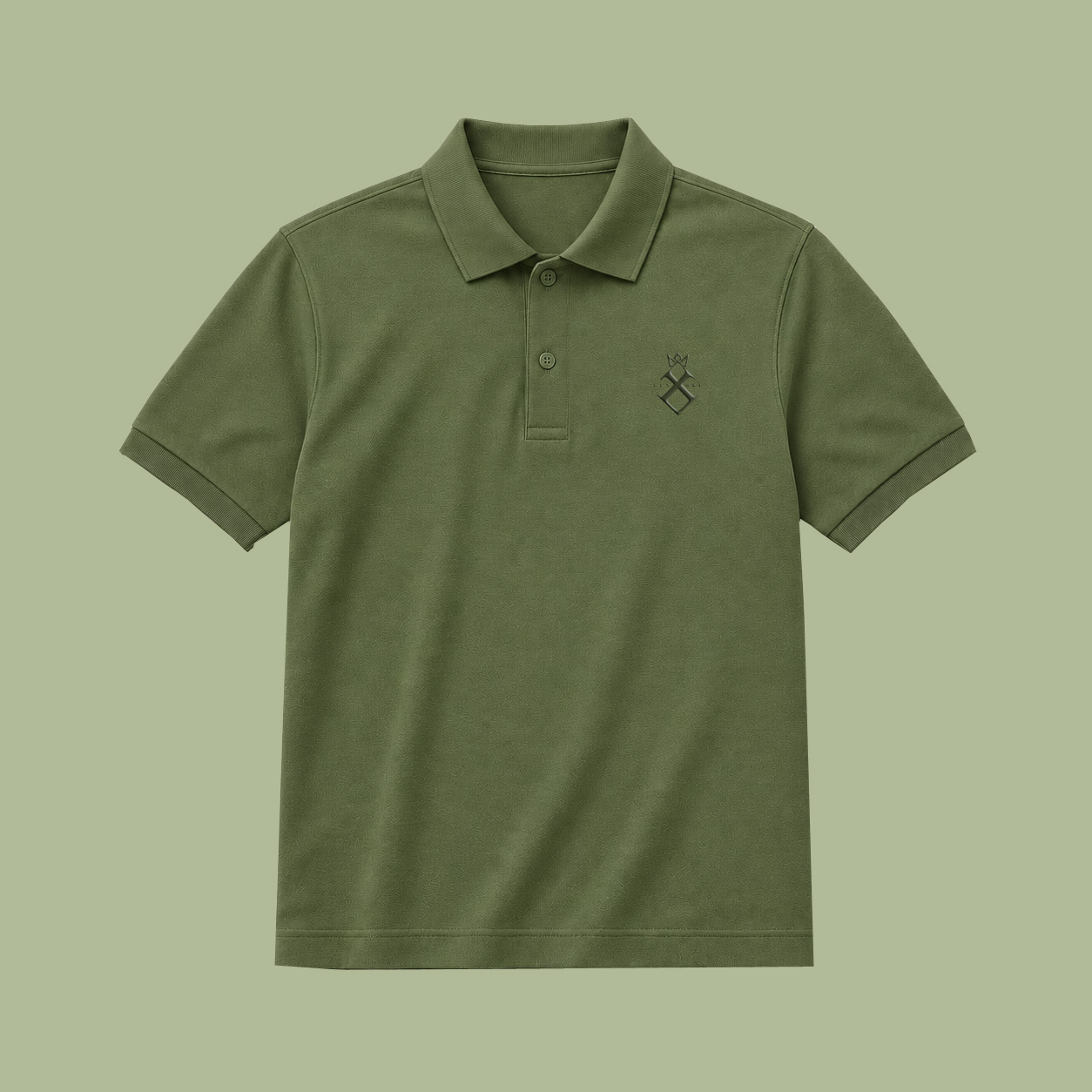 Noir Mercerised Polo